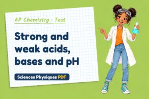Strong and weak acids, bases and pH