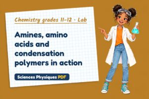 Amines, amino acids and condensation polymers in action