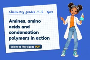 Amines, amino acids and condensation polymers in action