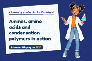 Amines, amino acids and condensation polymers in action