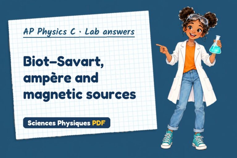Ampère’s law lab answers for AP Physics C (free PDF download)