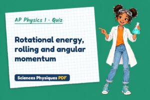 Rotational energy, rolling and angular momentum