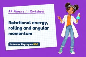 Rotational energy, rolling and angular momentum