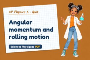 Angular momentum and rolling motion
