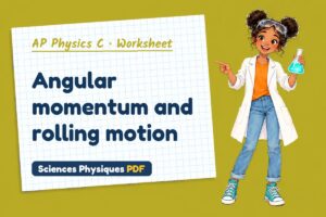 Angular momentum and rolling motion