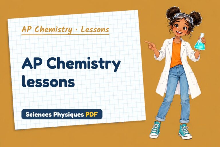 AP Chemistry lessons and notes (free PDF download)