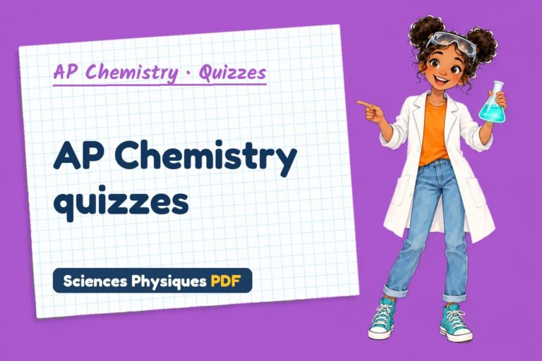 AP Chemistry quizzes online