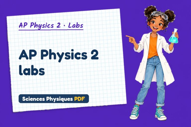 AP Physics 2 labs with sample results and answers (free PDF download)