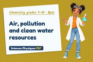 Air, pollution and clean water resources
