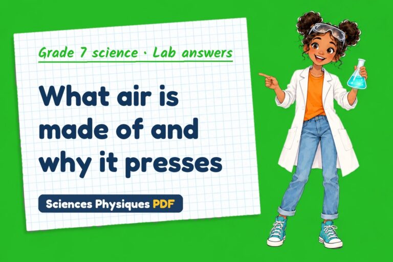 Atmospheric pressure lab answers for grade 7 science (free PDF download)