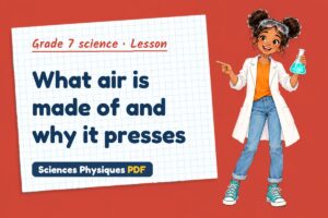 What air is made of and why it presses
