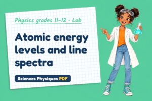 Atomic energy levels and line spectra