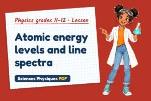 Atomic energy levels and line spectra