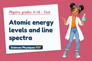 Atomic energy levels and line spectra