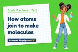 How atoms join to make molecules