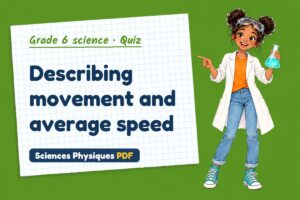 Describing movement and average speed