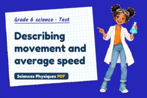Describing movement and average speed