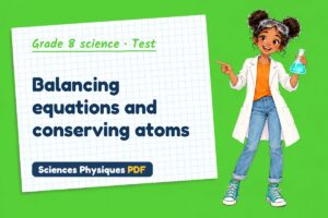 Balancing equations and conserving atoms