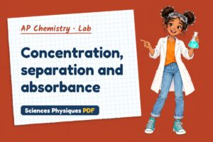 Concentration, separation and absorbance