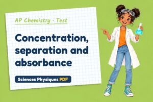 Concentration, separation and absorbance