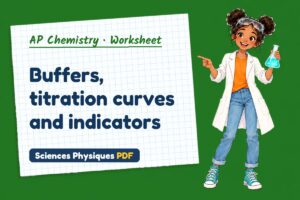 Buffers, titration curves and indicators