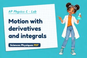 Motion with derivatives and integrals