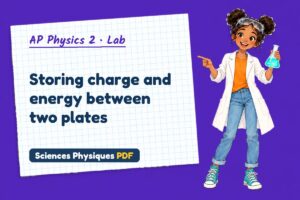 Storing charge and energy between two plates
