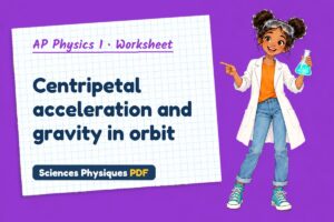 Centripetal acceleration and gravity in orbit
