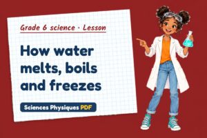 How water melts, boils and freezes