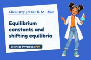 Equilibrium constants and shifting equilibria