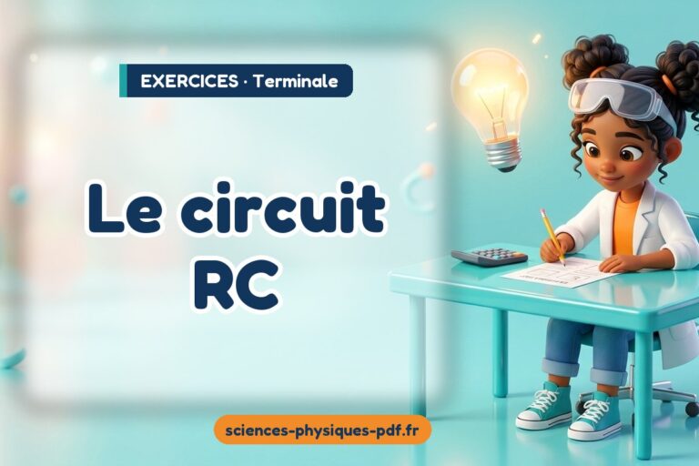 Le circuit RC : exercices de sciences physiques en terminale – PDF gratuit à télécharger et imprimer