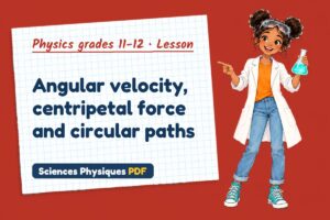 Angular velocity, centripetal force and circular paths