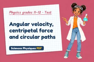 Angular velocity, centripetal force and circular paths