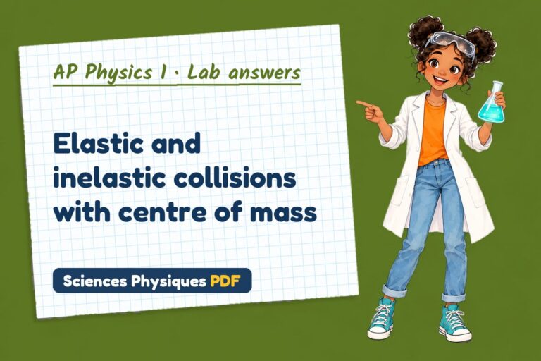 Collisions lab answers for AP Physics 1 (free PDF download)