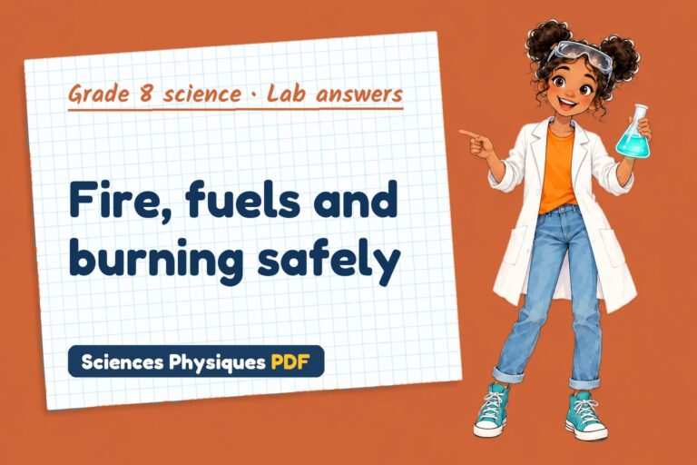 Combustion lab answers for grade 8 science (free PDF download)