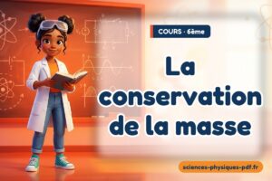 La conservation de la masse