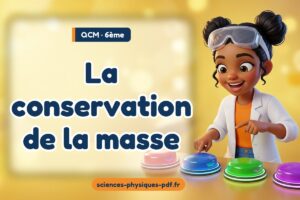 La conservation de la masse