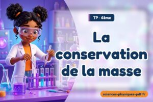La conservation de la masse