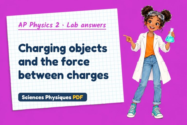 Coulomb’s law lab answers for AP Physics 2 (free PDF download)