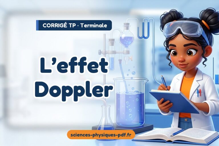L’effet Doppler : corrigé du TP de sciences physiques terminale – PDF gratuit à télécharger et imprimer