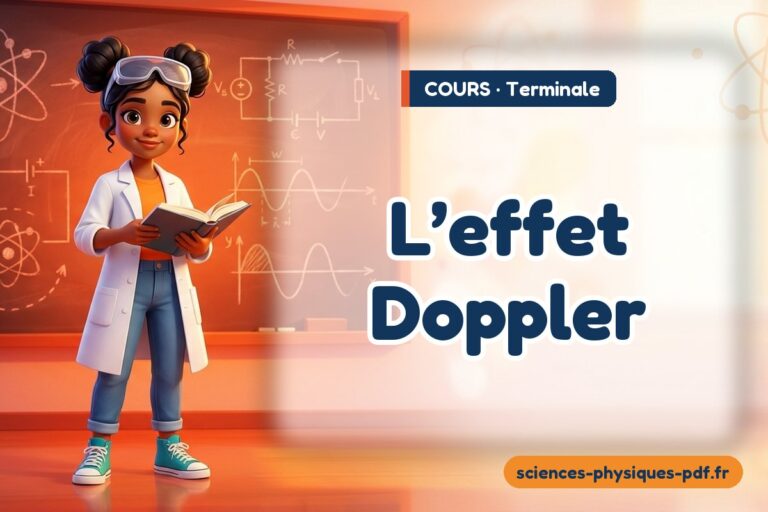 L’effet Doppler : cours de sciences physiques en terminale – PDF gratuit à télécharger et imprimer
