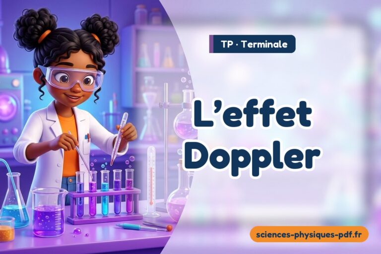 L’effet Doppler : TP de sciences physiques en terminale – PDF gratuit à télécharger et imprimer