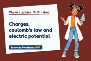 Charges, coulomb’s law and electric potential