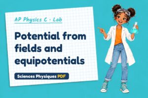 Potential from fields and equipotentials