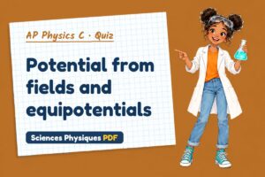 Potential from fields and equipotentials