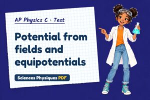 Potential from fields and equipotentials