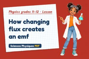 How changing flux creates an emf