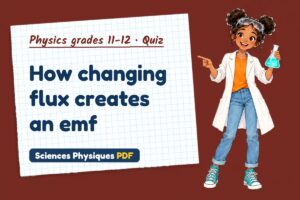 How changing flux creates an emf