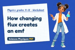 How changing flux creates an emf