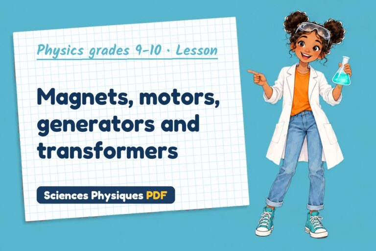 Electromagnetism notes and lesson for GCSE physics (free PDF download)